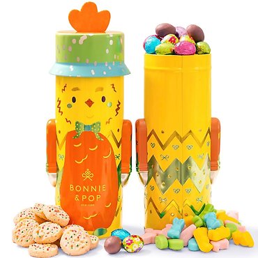 Chick Easter Treats Gift Tin