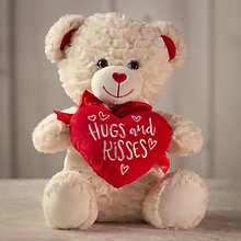 12\" Hugs & Kisses Teddy Bear