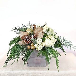 White and Gold Christmas