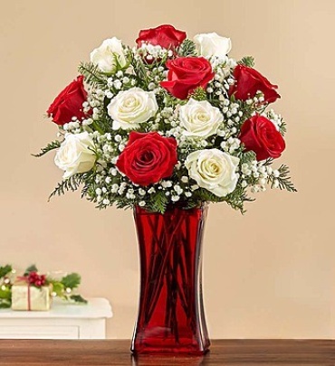 Merry & Brightâ„¢ Rose Bouquet