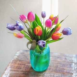 Mason Jar Tulips