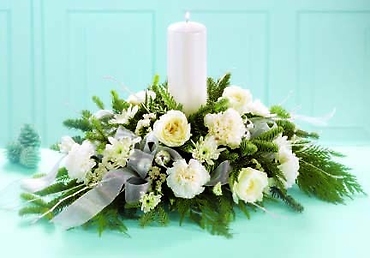 Wintergarden Candle Centerpiece