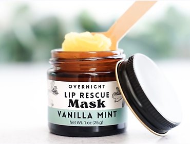 Lip Rescue Overnight Mask 1oz Jar - Vanilla Mint