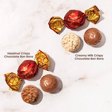 Heart Shaped Chocolate Hazelnut Bon Bons Tin