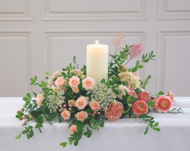 Blush & Berry Centerpiece