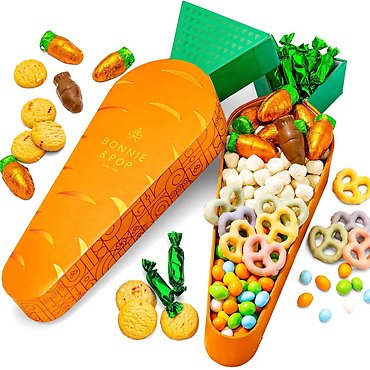 Easter Carrot Treat Tin Gift