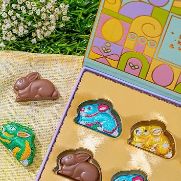 Easter Chocolate Greeting Card