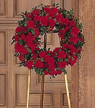 Red Regards Wreath.