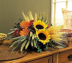 Sunflower Harvest Centerpiece