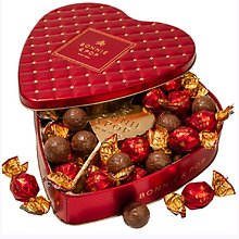 Heart Shaped Chocolate Hazelnut Bon Bons Tin