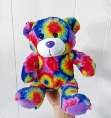 Tie-Dyed Rainbow Bear